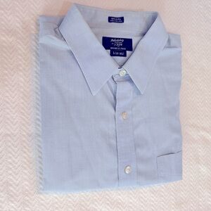 J. Crew Haberdashery Shirtings 100% Cotton light Blue 16-16.5” neck size Vintage